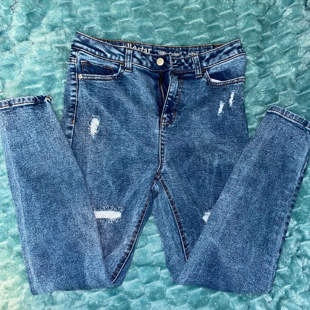 Vanilla star high rise skinny jeans